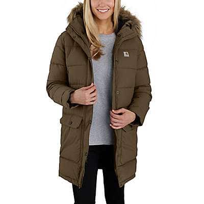 Carhartt Women's Black Women’s Montana Relaxed Fit Insulated Coat - 4 Extreme Warmth Rating
