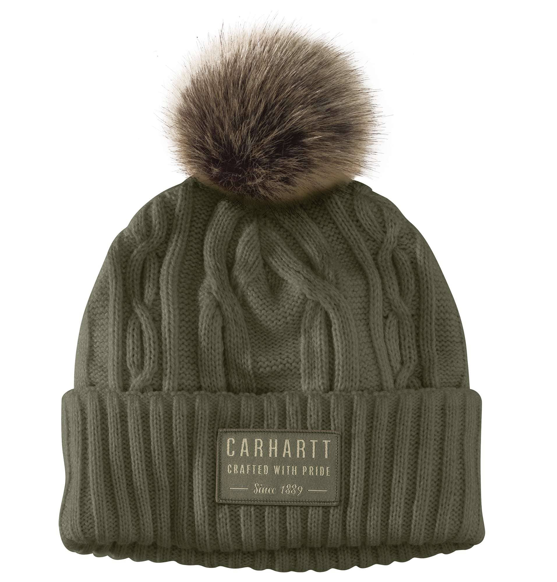 Women s Knit Pom Pom Beanie Women s Best Sellers Carhartt