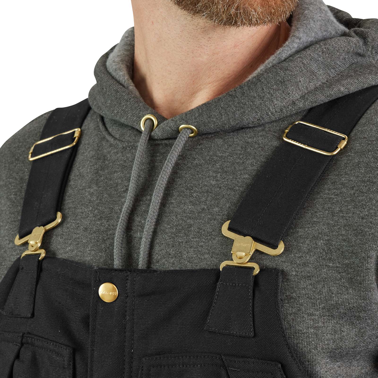 Additional thumbnail 5 of Men's Insulated Bib Overall - Loose Fit - Firm Duck - 4 Extreme Warmth Rating