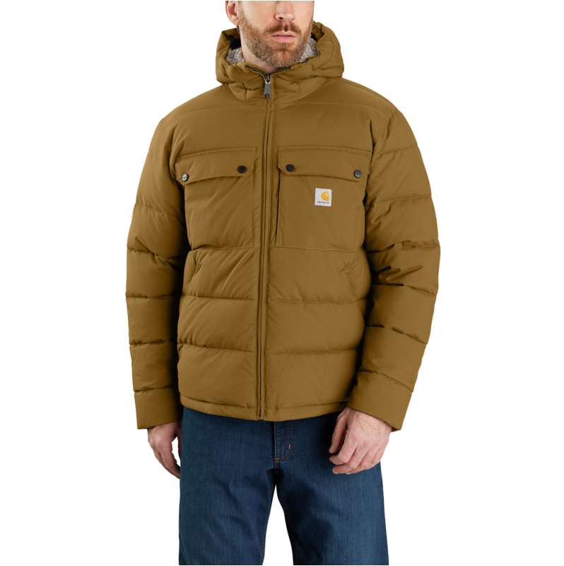 Carhartt  Oak Brown Montana Loose Fit Insulated Jacket - 4 Extreme Warmth Rating