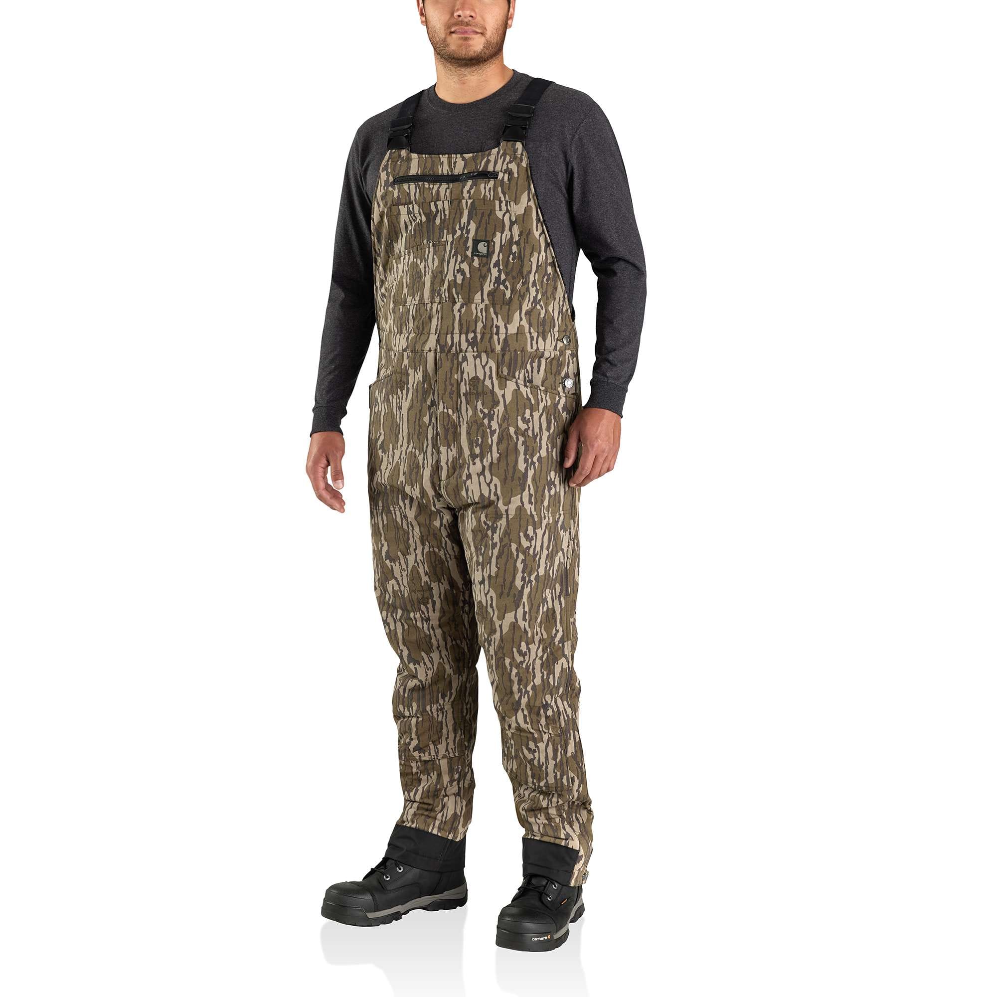 Super Dux™ Relaxed Fit Insulated Camo Bib Overall - 4 Extreme Warmth Rating