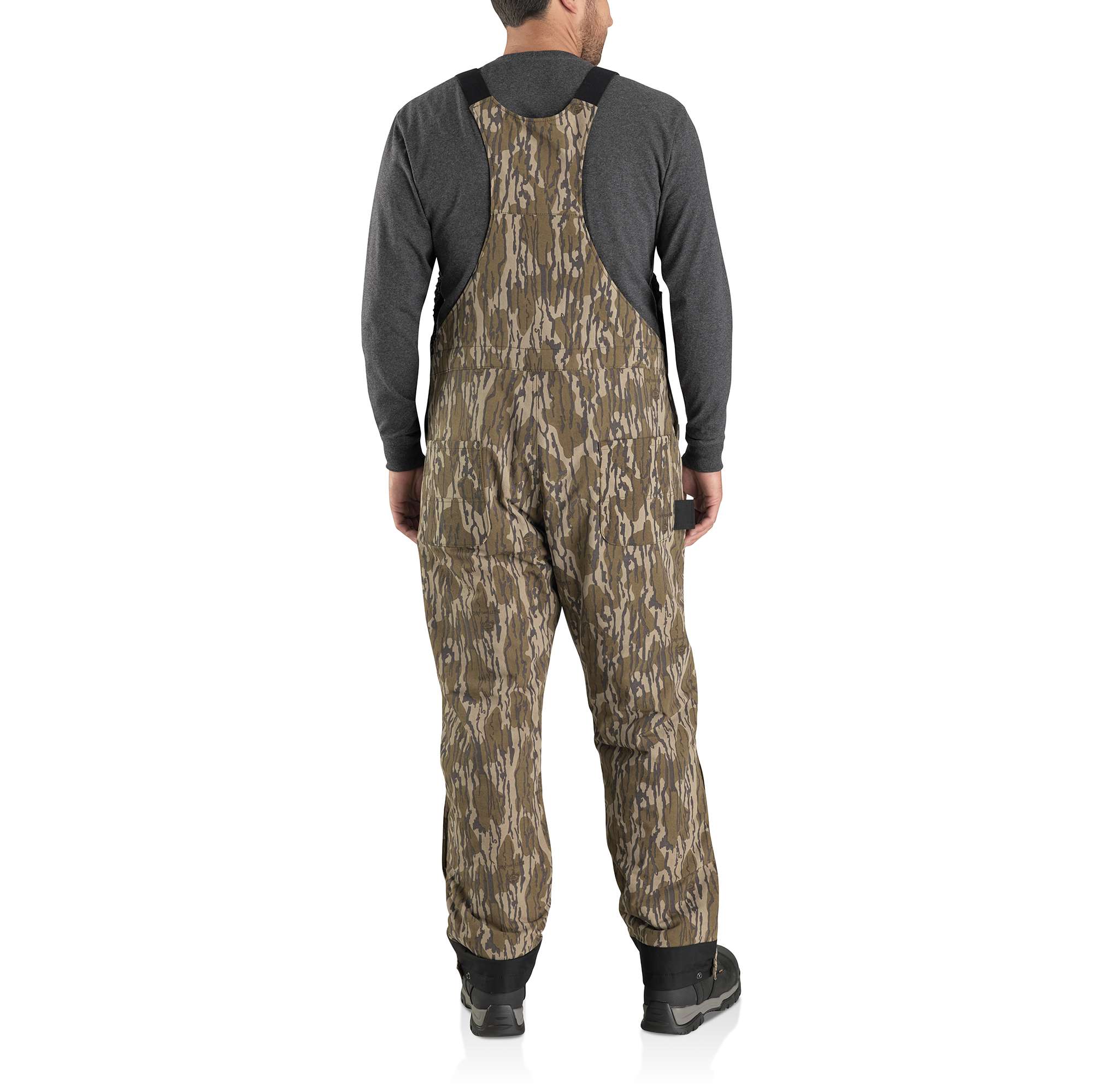 Super Dux™ Relaxed Fit Insulated Camo Bib Overall - 4 Extreme Warmth Rating