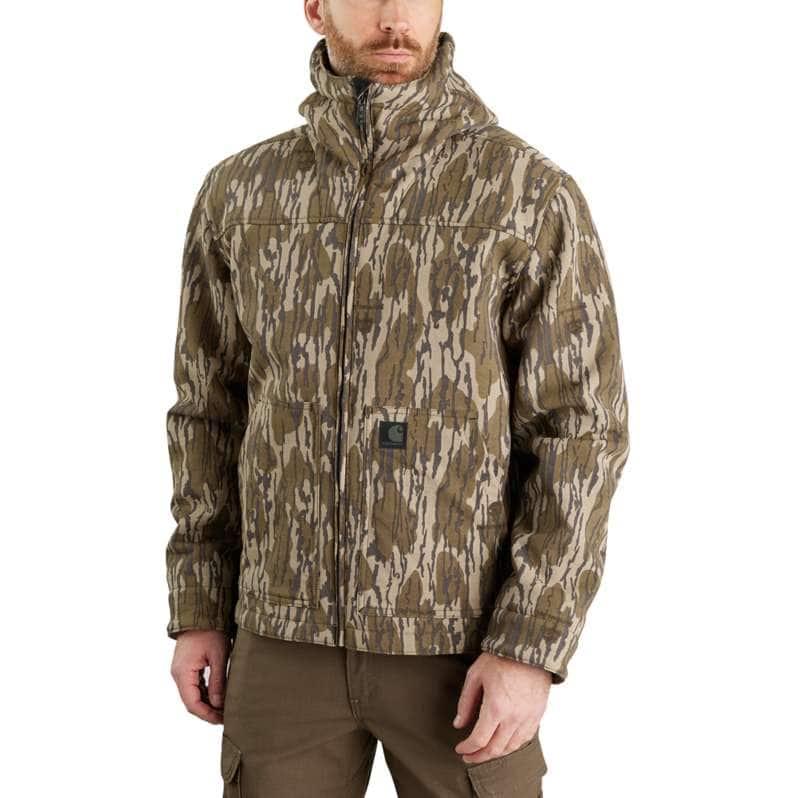Carhartt  Mossy Oak Bottomland Camo Super Dux™ Relaxed Fit Sherpa-Lined Camo Active Jacket - 2 Warmer Rating