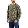 Additional thumbnail 1 of Loose Fit Heavyweight Long-Sleeve Pocket Camo Logo Graphic T-Shirt