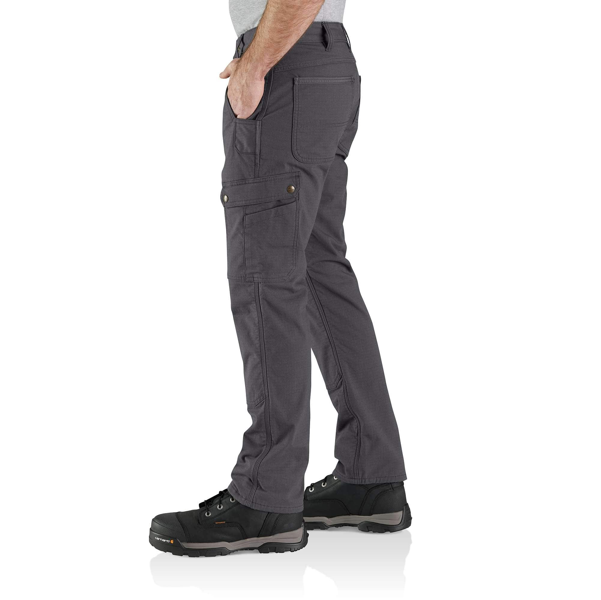 Additional thumbnail 3 of Rugged Flex® Relaxed Fit Ripstop Cargo Fleece-Lined Work Pant