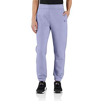 Carhartt Women's Soft Lavender Heather Women's Relaxed Fit Sweatpant