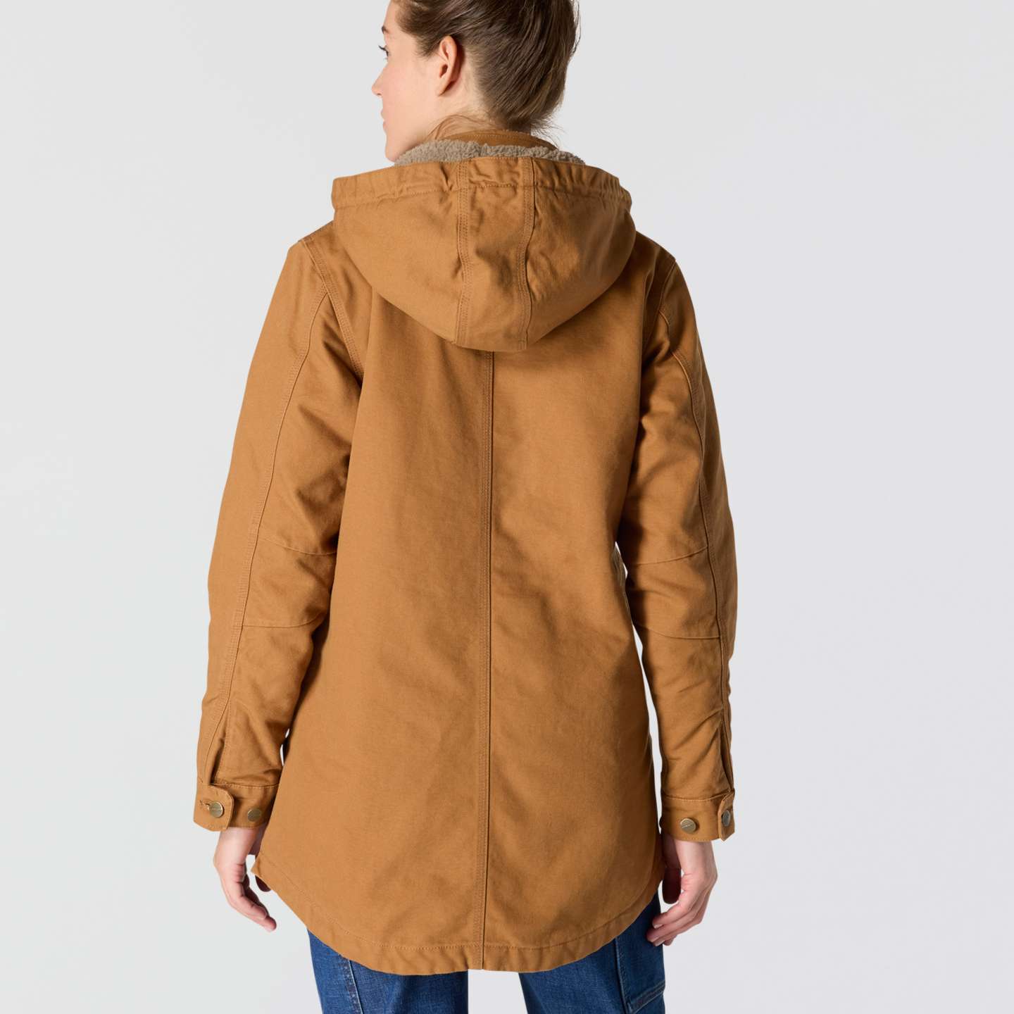 Женская куртка Carhartt Field - Loose Fit - 2 Warmer Rating, цвет: Коричневый — фото 2