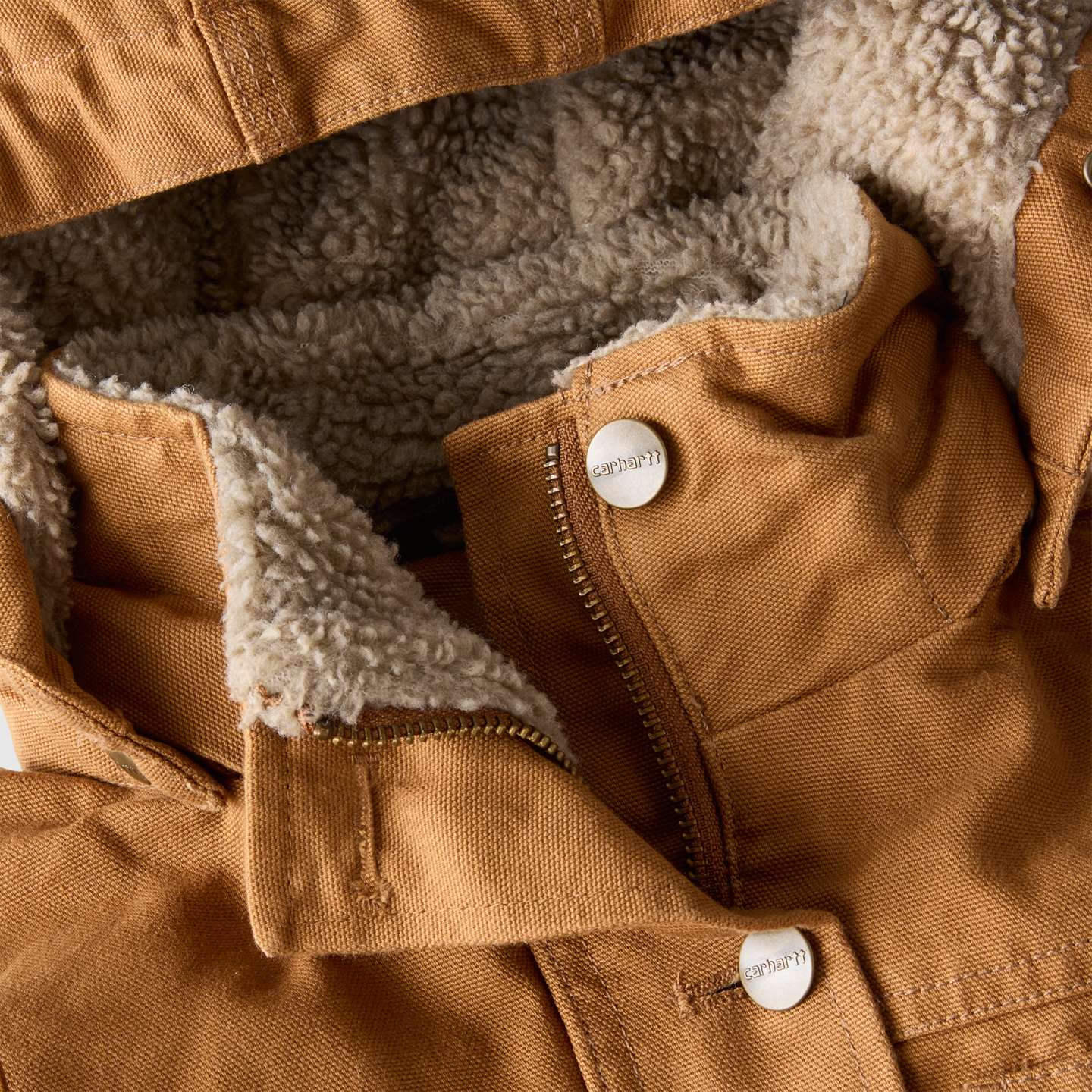 Женская куртка Carhartt Field - Loose Fit - 2 Warmer Rating, цвет: Коричневый — фото 8