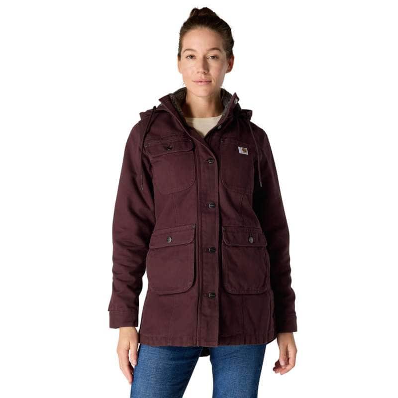 Women's Re-Engineered Rugged Flex® Loose Fit Canvas Detroit Jacket