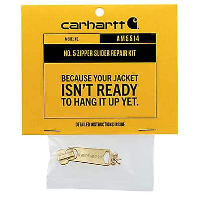 Carhartt Unisex Brass No. 5 Zipper Slider Repair Kit