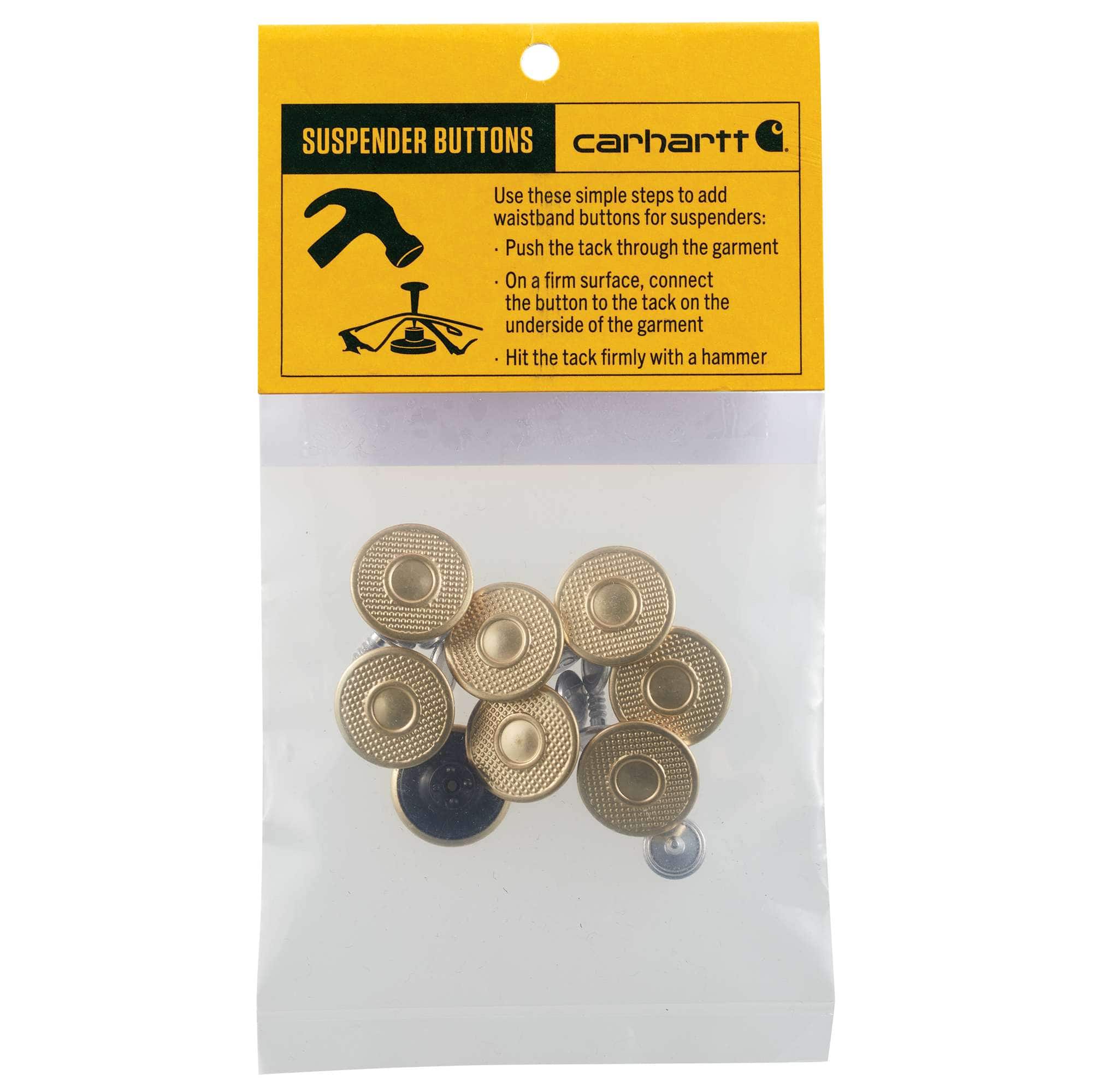 Carhartt Button Kit - Brass