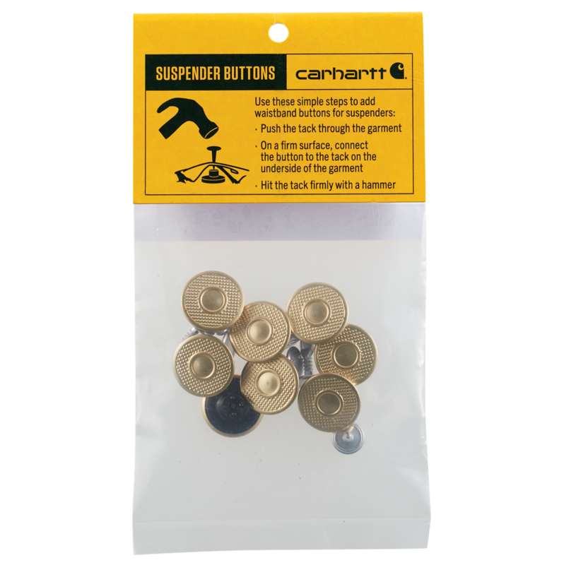 Carhartt Button Kit - Brass