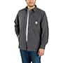 Additional thumbnail 1 of Rugged Flex® Relaxed Fit Canvas Fleece-Lined Snap-Front Shirt Jac