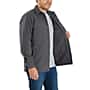 Additional thumbnail 4 of Rugged Flex® Relaxed Fit Canvas Fleece-Lined Snap-Front Shirt Jac