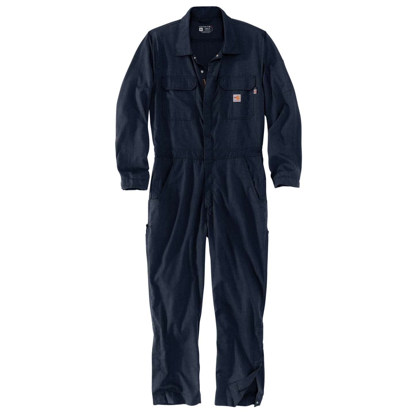 Мужской комбинезон Carhartt FR Force Coverall, цвет: Тёмно-синий — фото 1