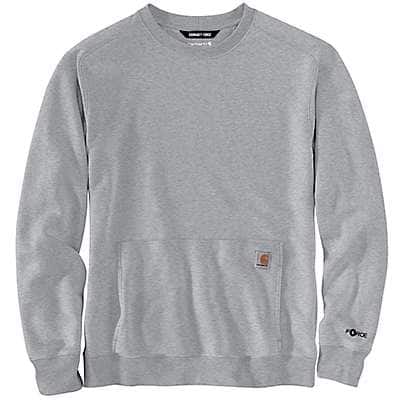 Maddock Longsleeve Sweatshirt mit großem Brustdruck grau Carhartt Workwear 