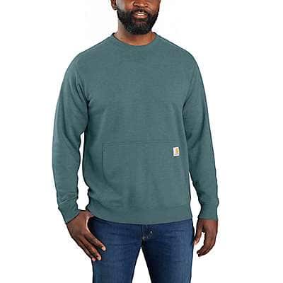 Carhartt Men's Sea Pine Carhartt Force® Relaxed Fit Lightweight Crewneck Sweatshirt