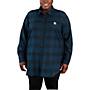 Additional thumbnail 2 of Women's Rugged Flex® Relaxed Fit Midweight Flannel Long-Sleeve Plaid Tunic