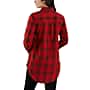 Additional thumbnail 6 of Women's Rugged Flex® Relaxed Fit Midweight Flannel Long-Sleeve Plaid Tunic