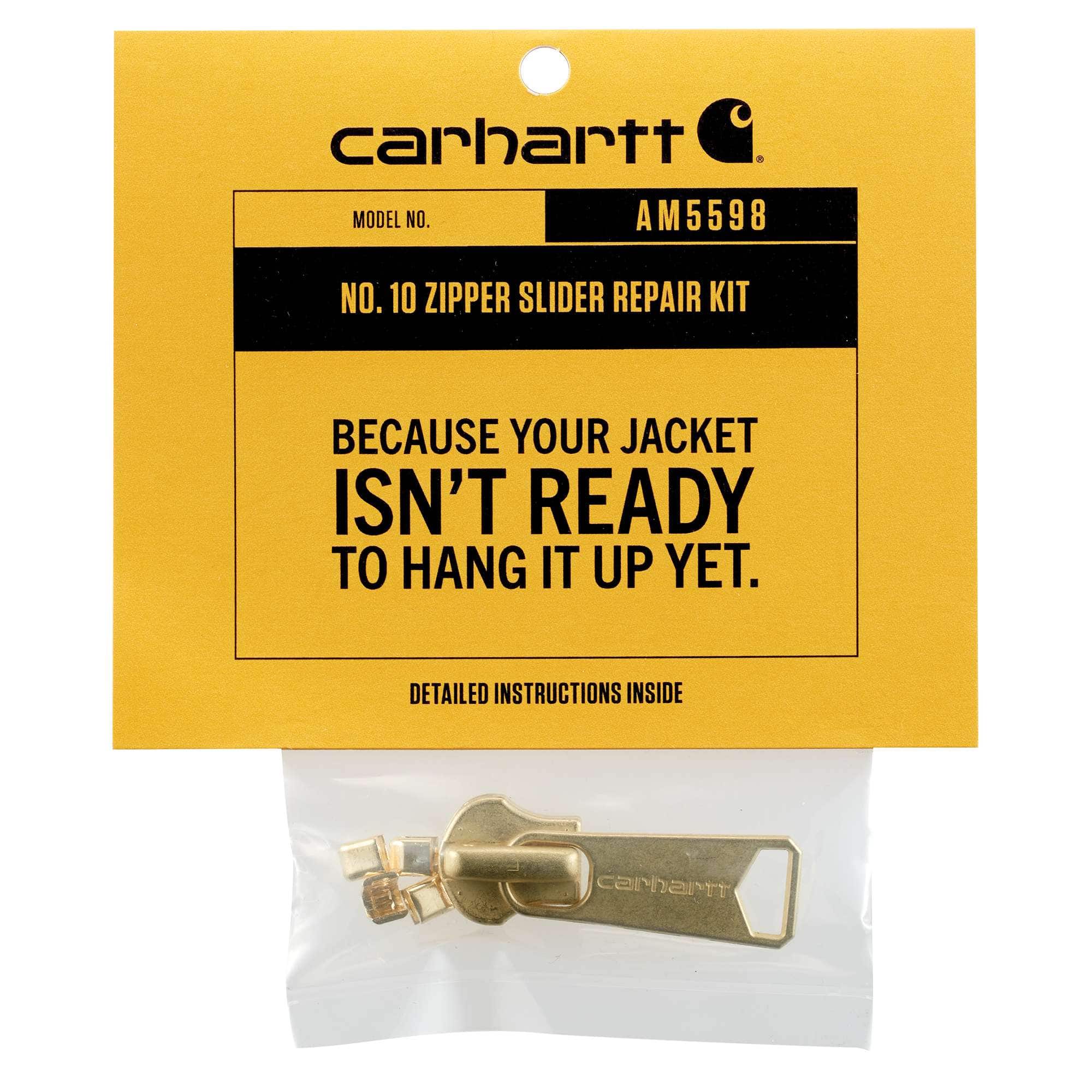 How to repair a zipper on a Carhartt coat 