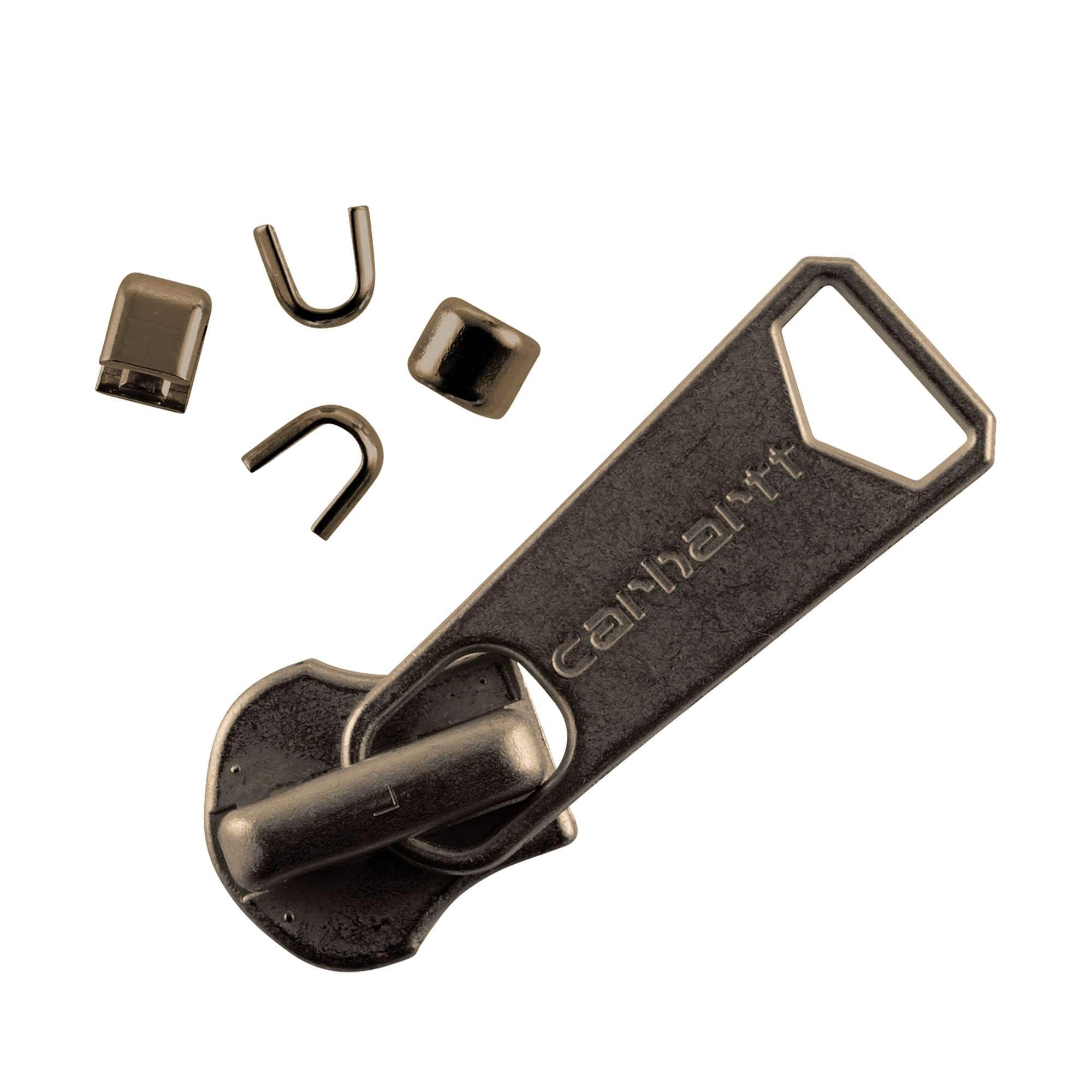 No. 10 Zipper Slider Repair Kit, Antique Brass