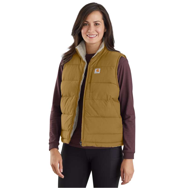 Montana Women's Puffer Vest - Insulated - Reversible | REG | Carhartt