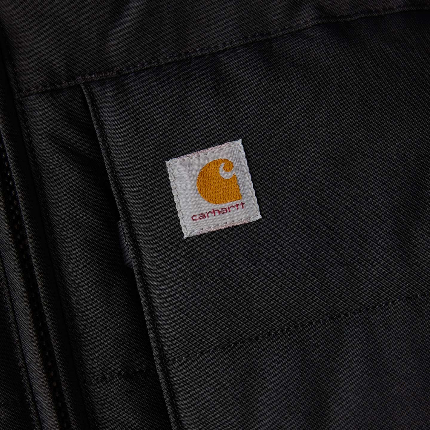 Женский жилет Carhartt Montana Puffer Vest - Insulated - Reversible, цвет: Чёрный — фото 7