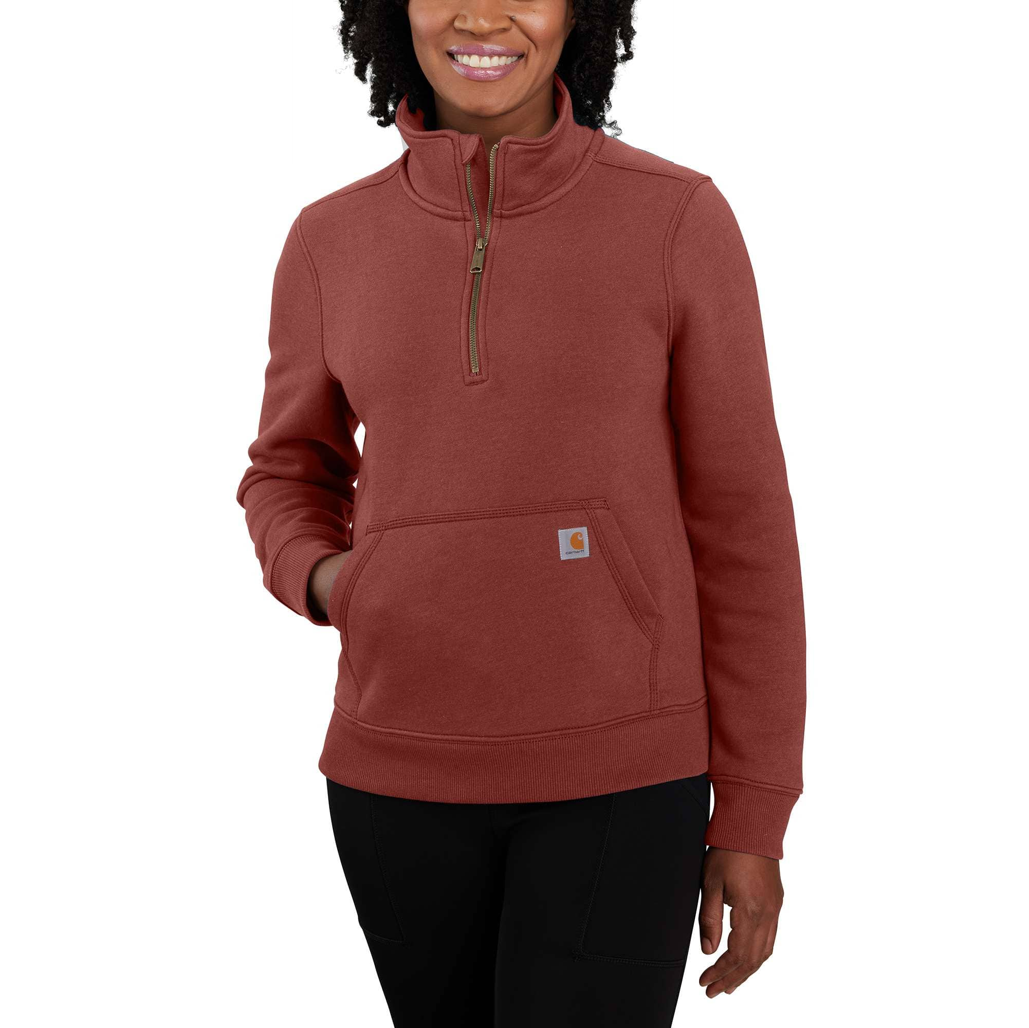 Carhartt half zip hoodie women's online