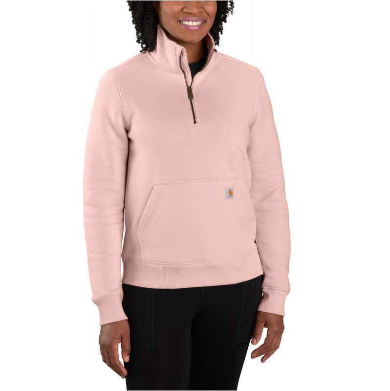 Women's Relaxed Fit Midweight Quarter-Zip Sweatshirt | New Gear | Carhartt