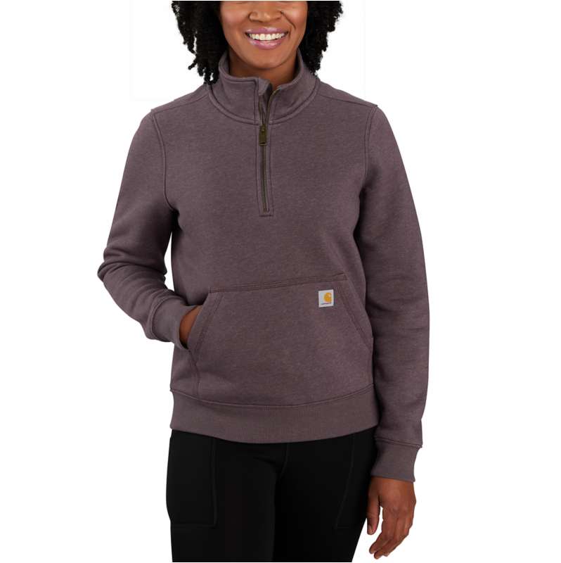 Women's Relaxed Fit Midweight QuarterZip Sweatshirt Danielle's