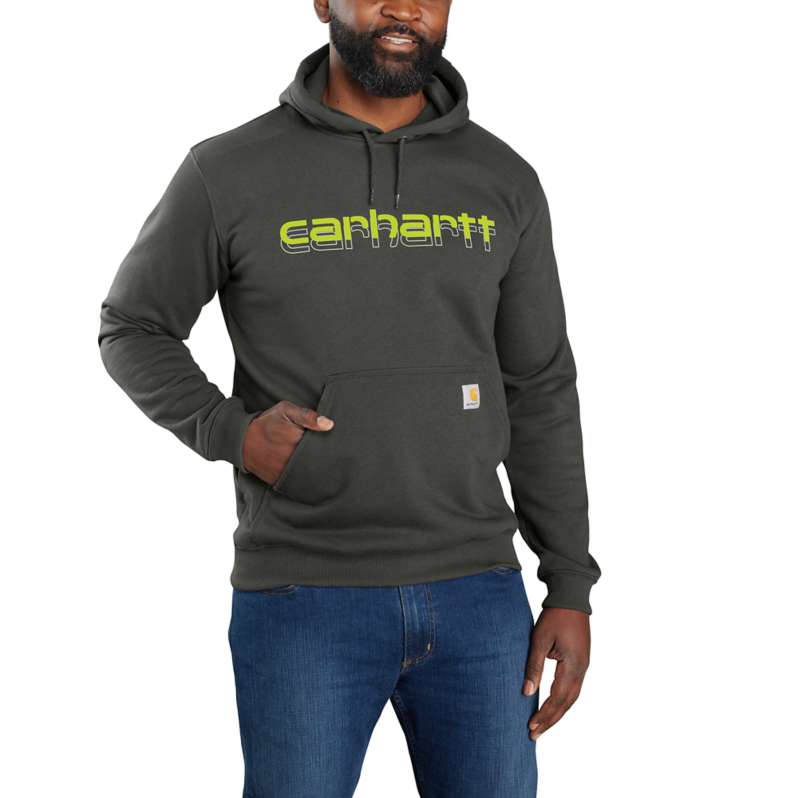 Carhartt  Peat Rain Defender® Loose Fit Midweight Logo Graphic Sweatshirt