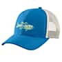Additional thumbnail 1 of Canvas Mesh-Back Fish Graphic Cap