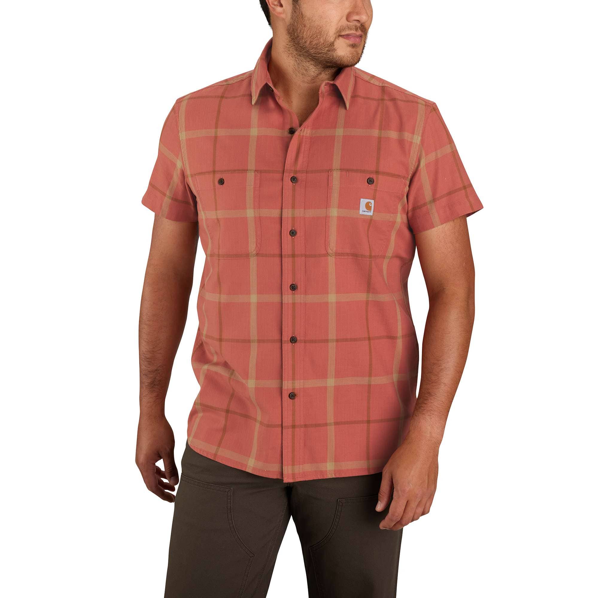 ButtonMode Industrial Shirt Buttons (Fits Carhartt, Dickies, Red