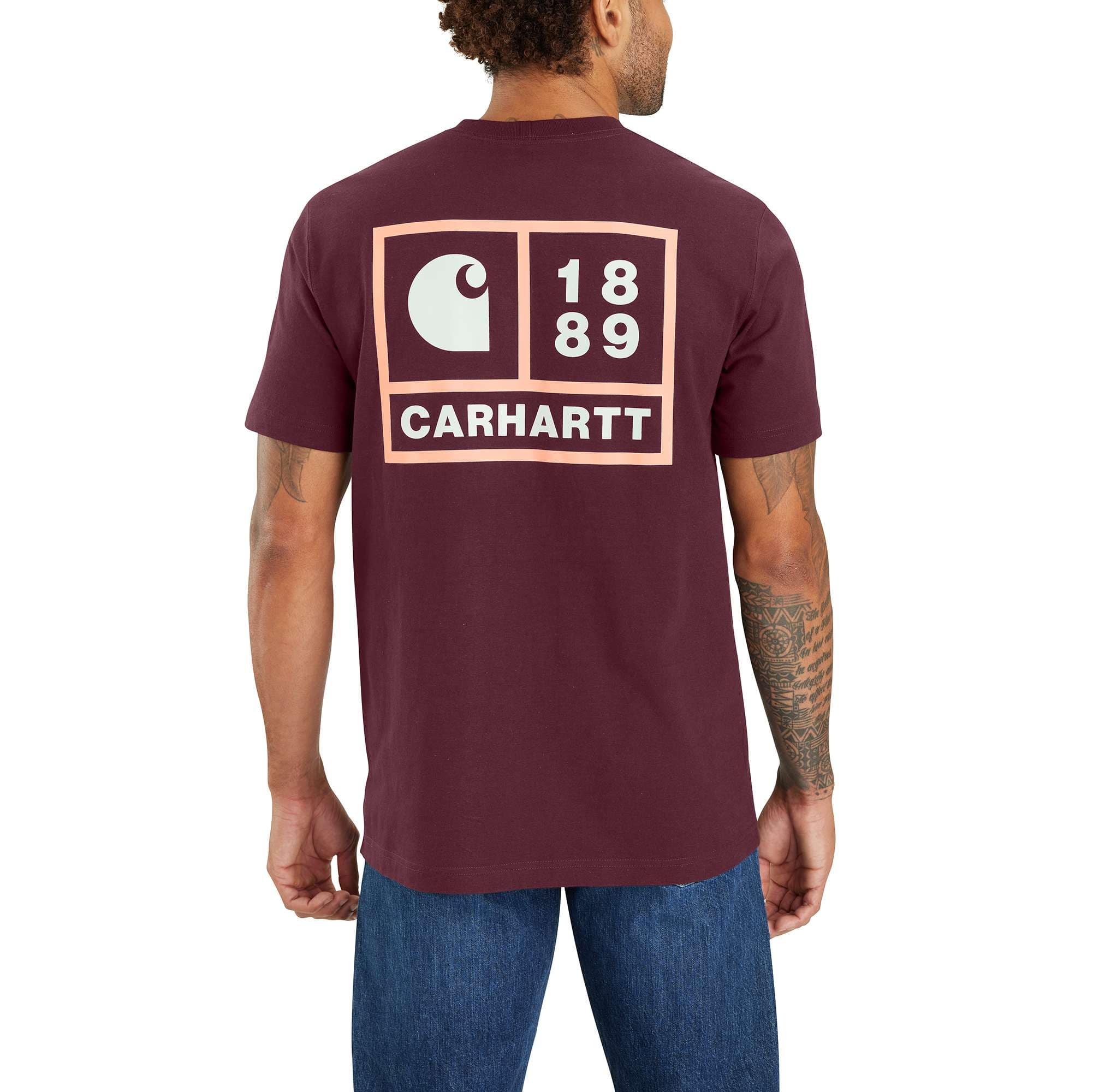 Additional thumbnail 1 of Relaxed Fit Heavyweight Short-Sleeve Pocket 1889 Graphic T-Shirt