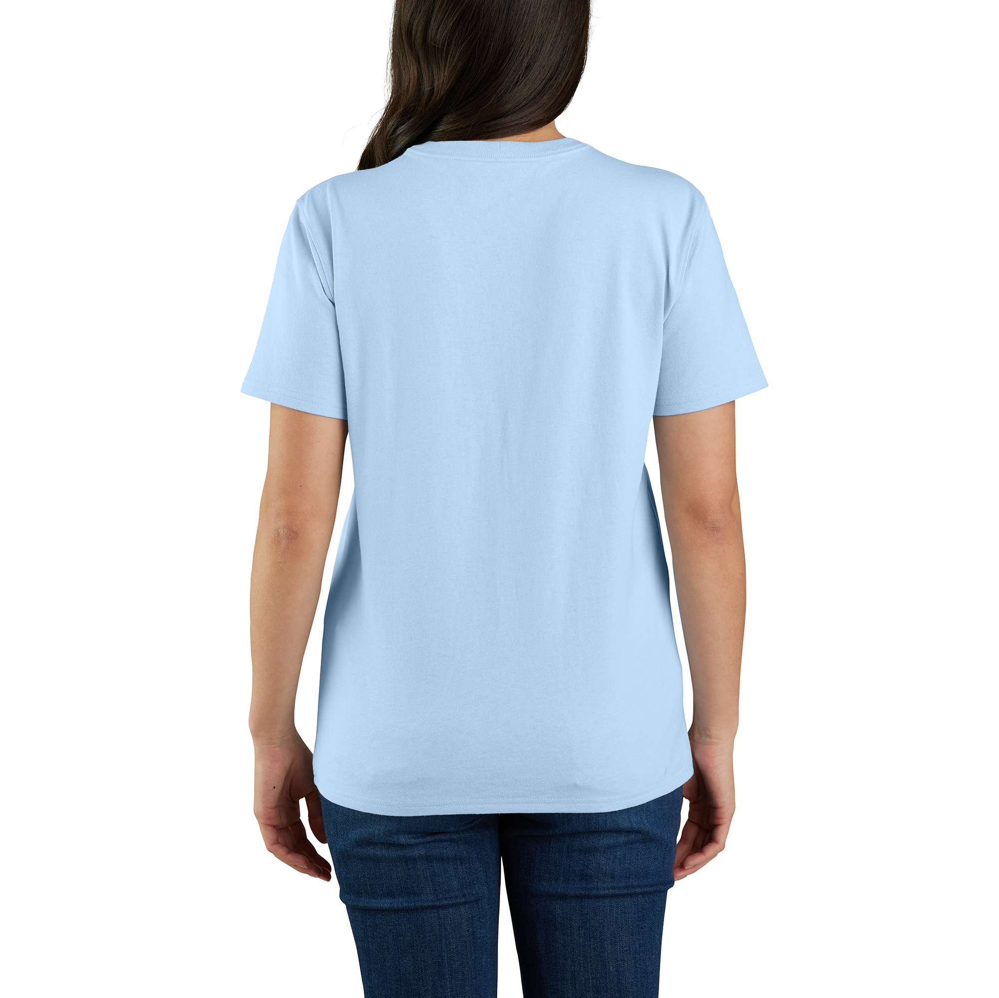Additional thumbnail 3 of Women's Loose Fit Heavyweight Short-Sleeve Faded Logo Graphic T-Shirt