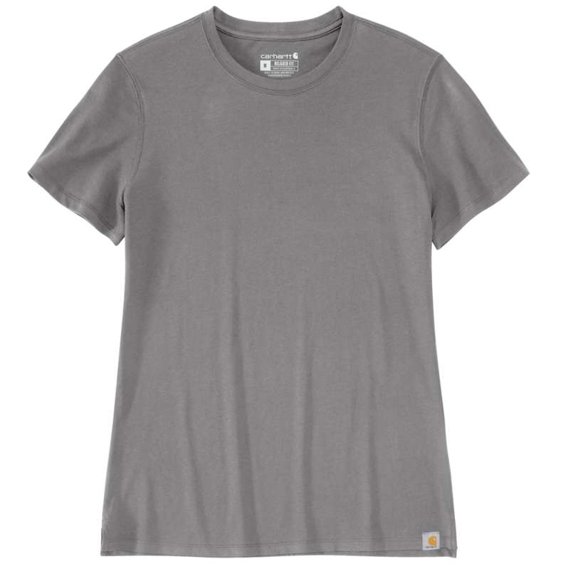 Carhartt  Asphalt Women's TENCEL™ Fiber Series Relaxed Fit Short-Sleeve Crewneck T-Shirt