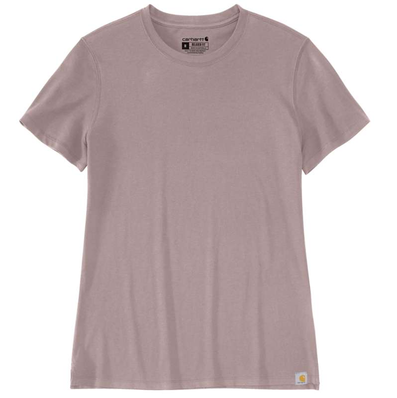 Carhartt  Mink Women's TENCEL™ Fiber Series Relaxed Fit Short-Sleeve Crewneck T-Shirt