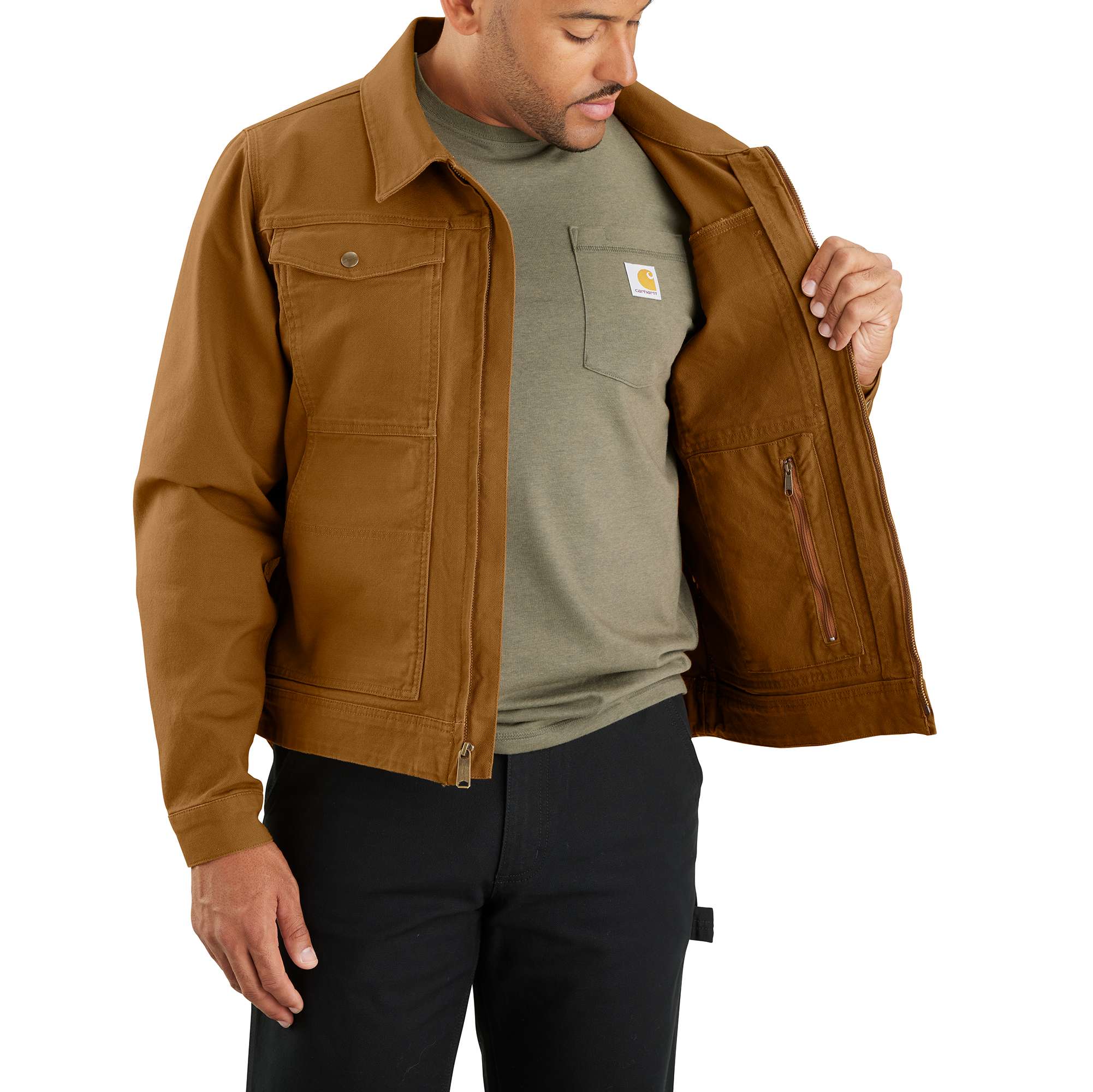 Additional thumbnail 4 of Rugged Flex® Relaxed Fit Duck Jacket - 1 Warm Rating