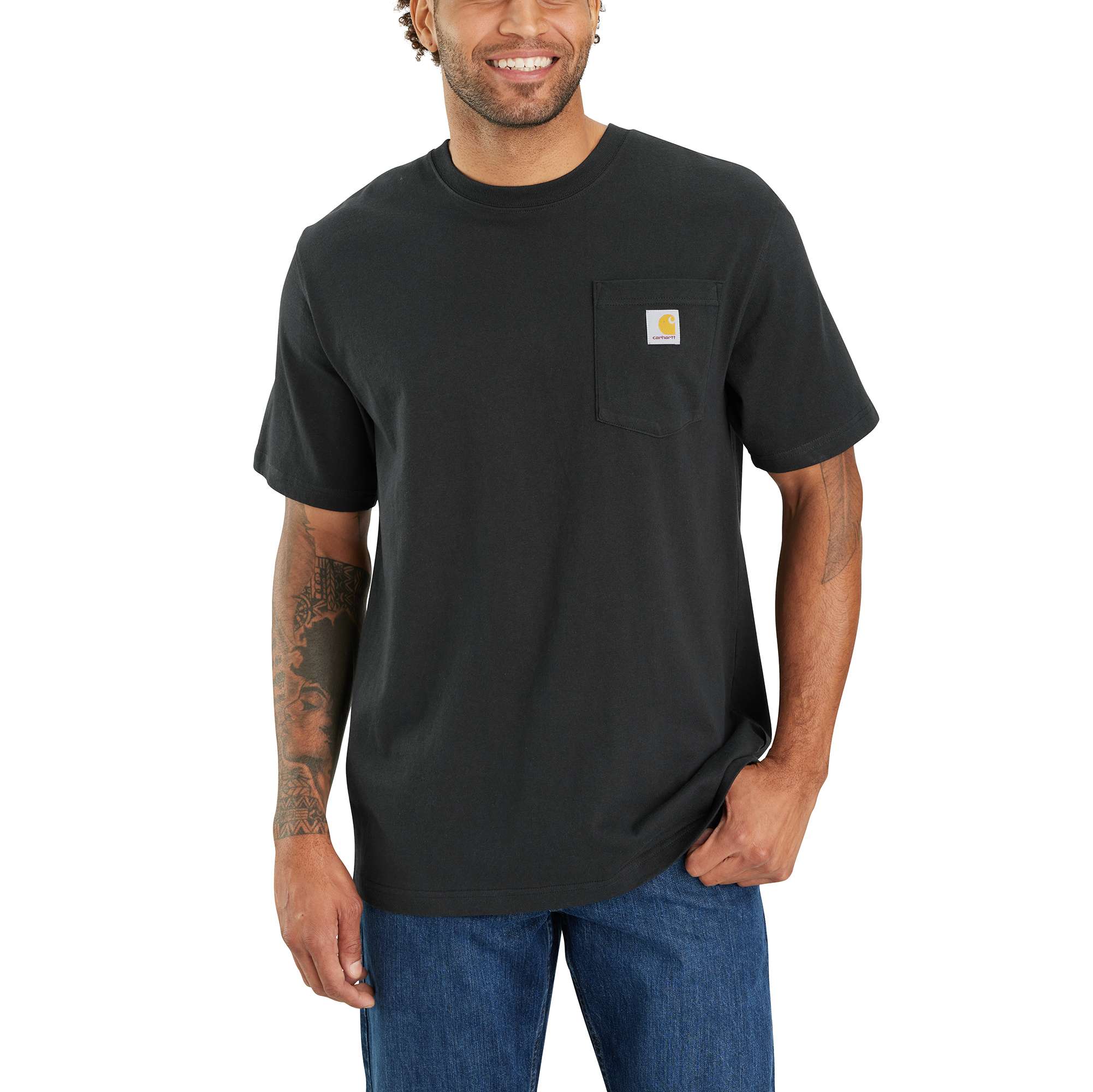 Additional thumbnail 2 of Loose Fit Heavyweight Short-Sleeve Camo Logo Graphic T-Shirt