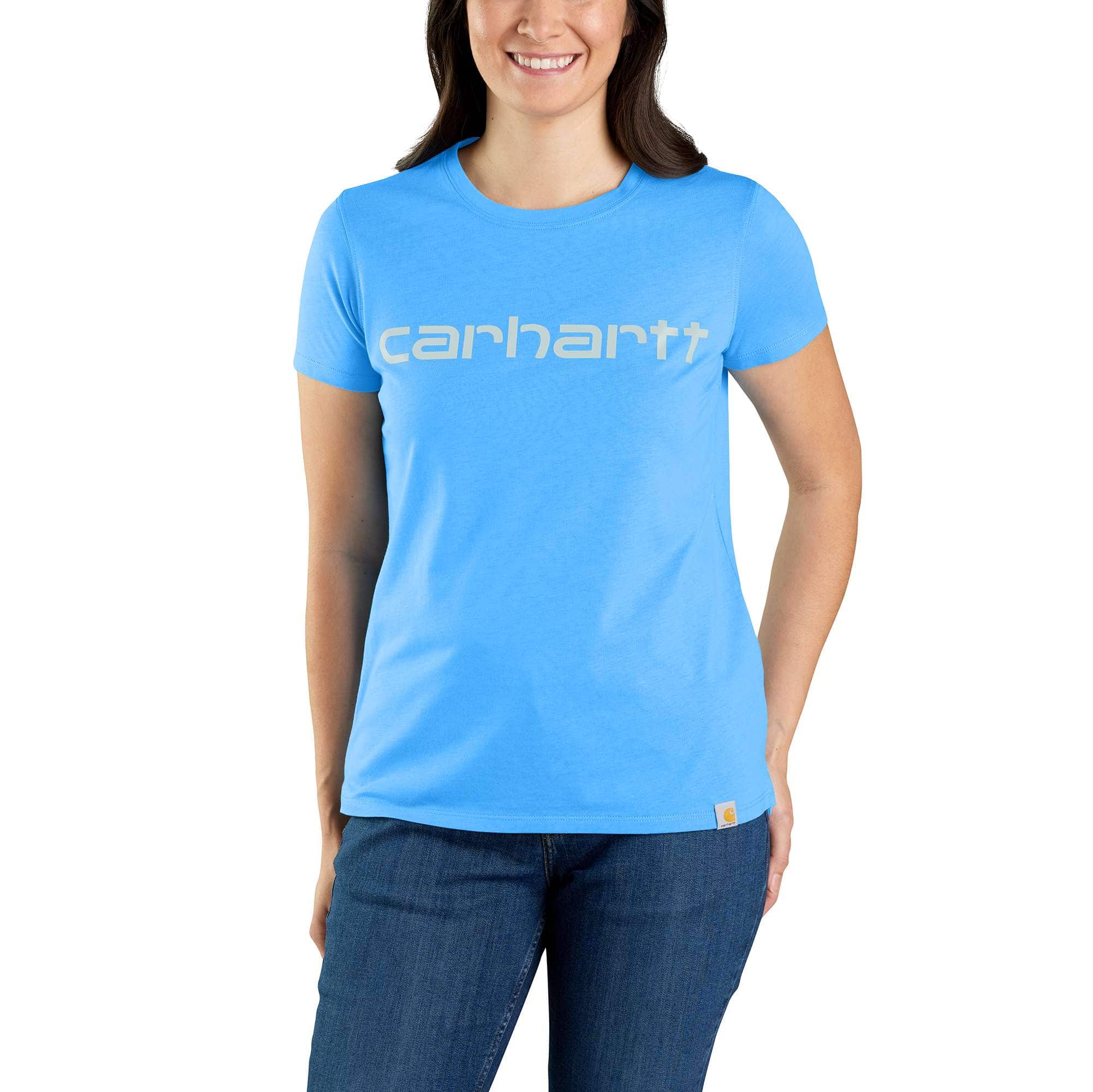 Carhartt Women's TENCEL™ Fiber Series Relaxed Fit Short-Sleeve Logo T-Shirt