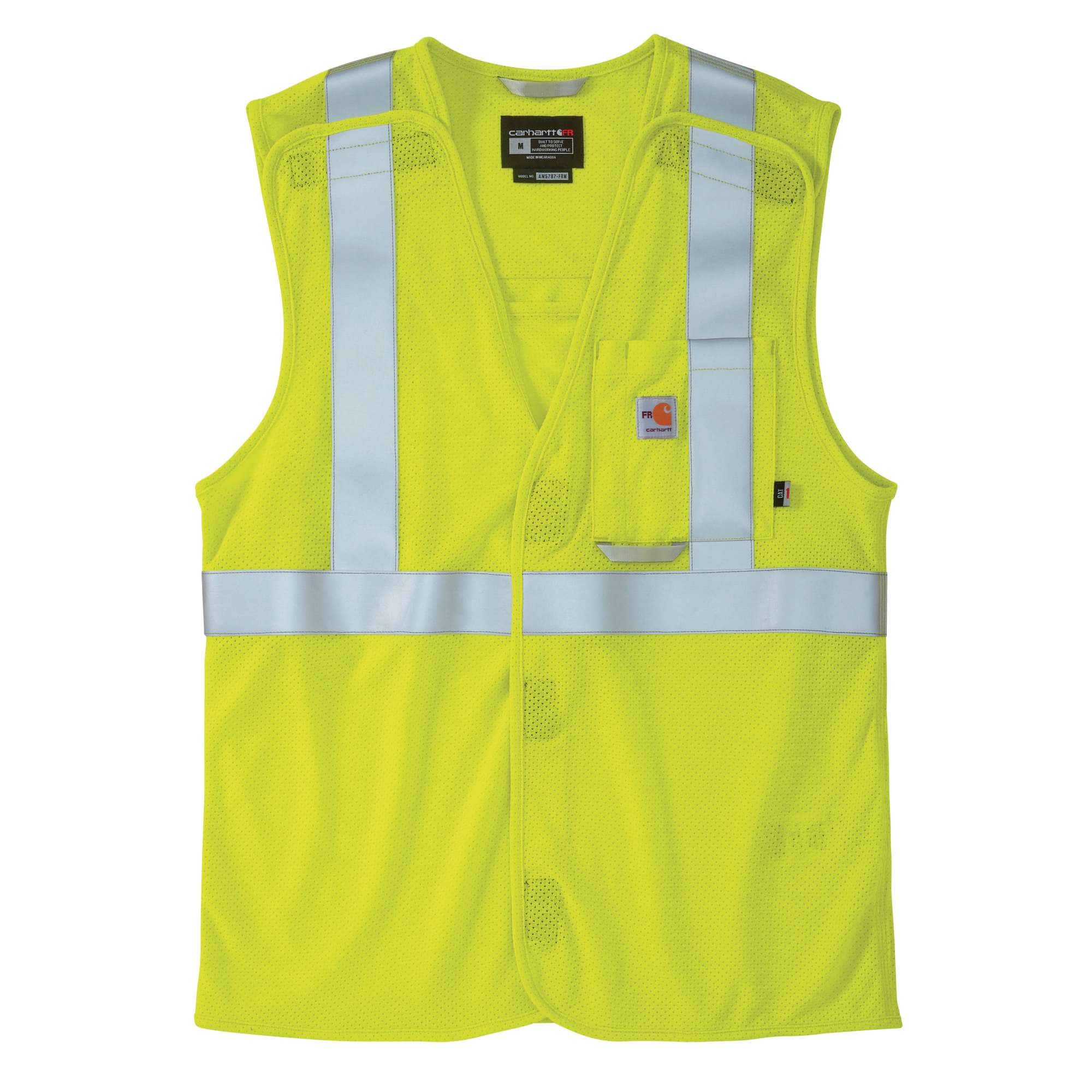 Flame Resistant High-Visibility Mesh Class 2 Vest
