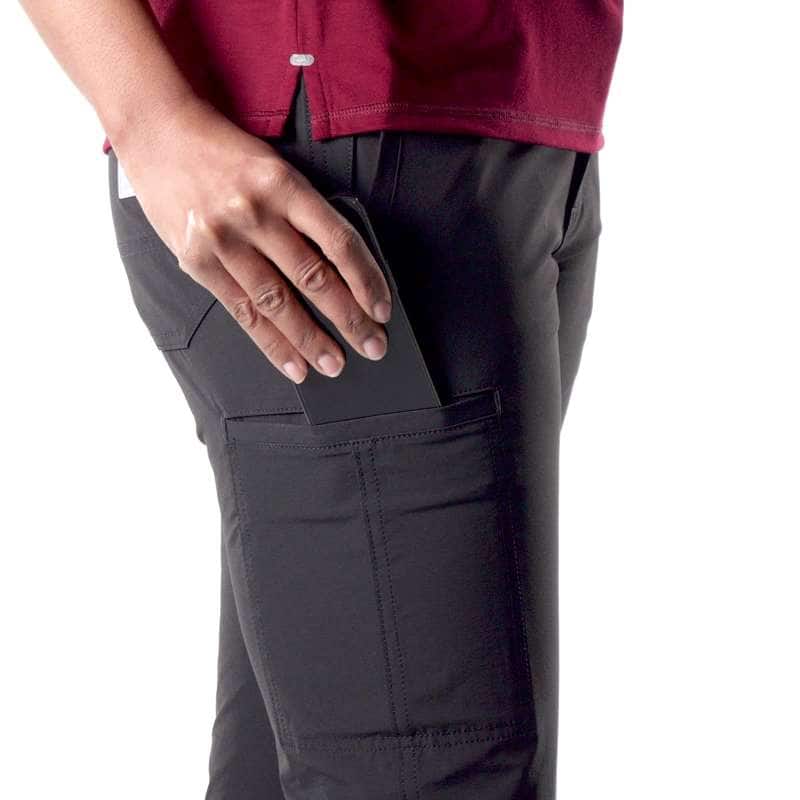 Women's Vintage Fit High Rise Duck Double-Front Pant