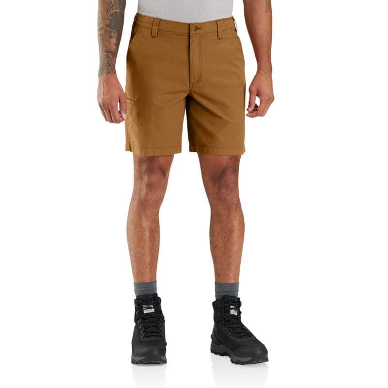 Rugged Flex® Relaxed Fit Canvas Cargo Work Short