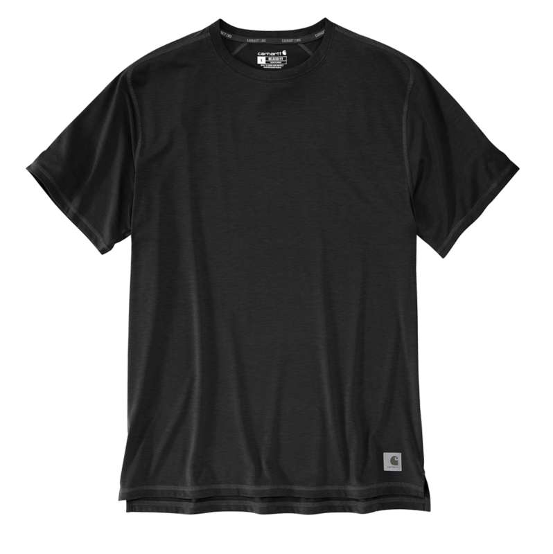 Carhartt  Black Carhartt Force® Relaxed Fit Short-Sleeve Midweight T-Shirt