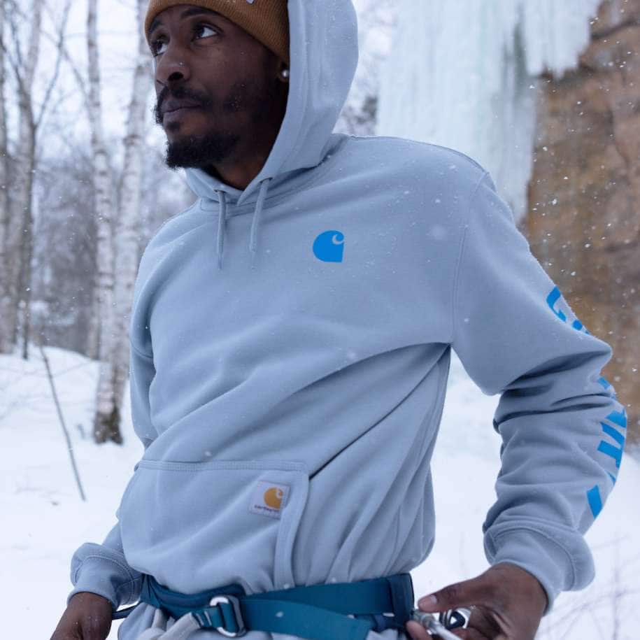 Additional thumbnail 2 of Midweight Rain Defender™-Hoodie mit C-Grafik und Loose Fit