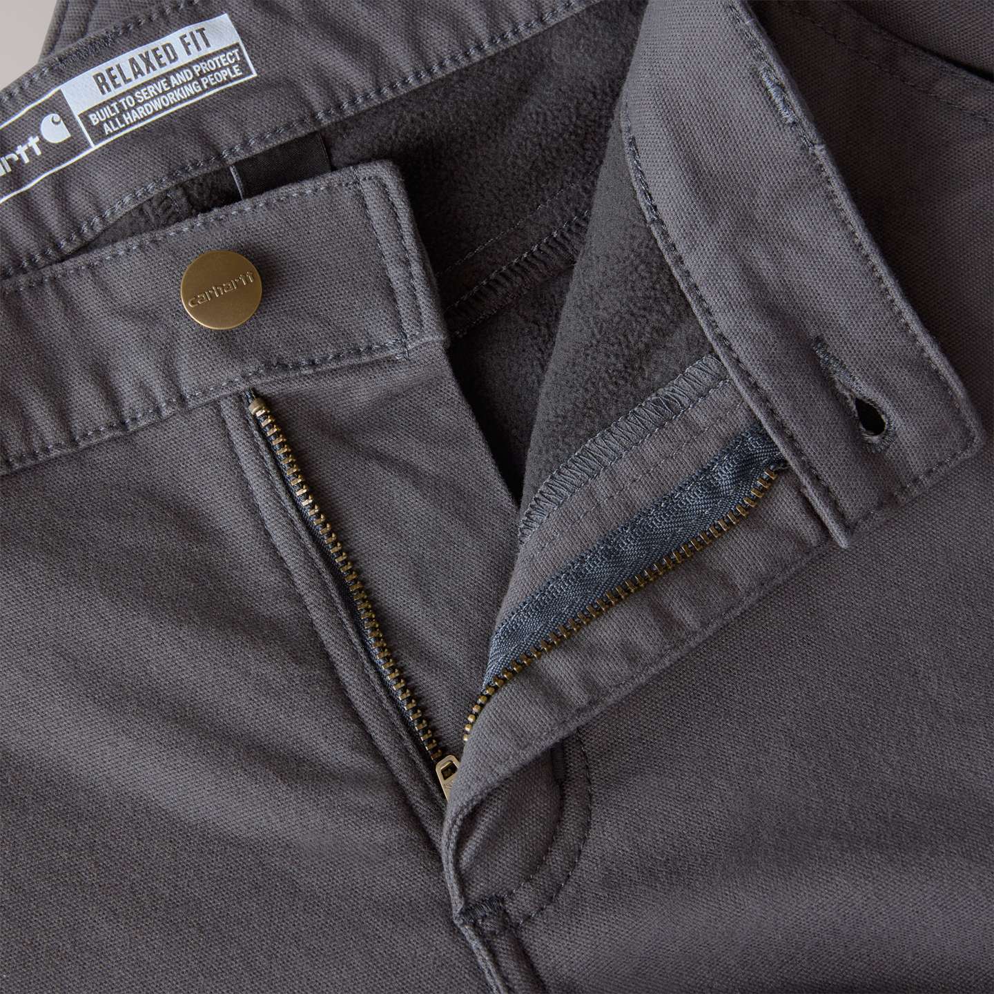 Женские брюки Carhartt Essential Lined Ashland, цвет: Теневой — фото 5