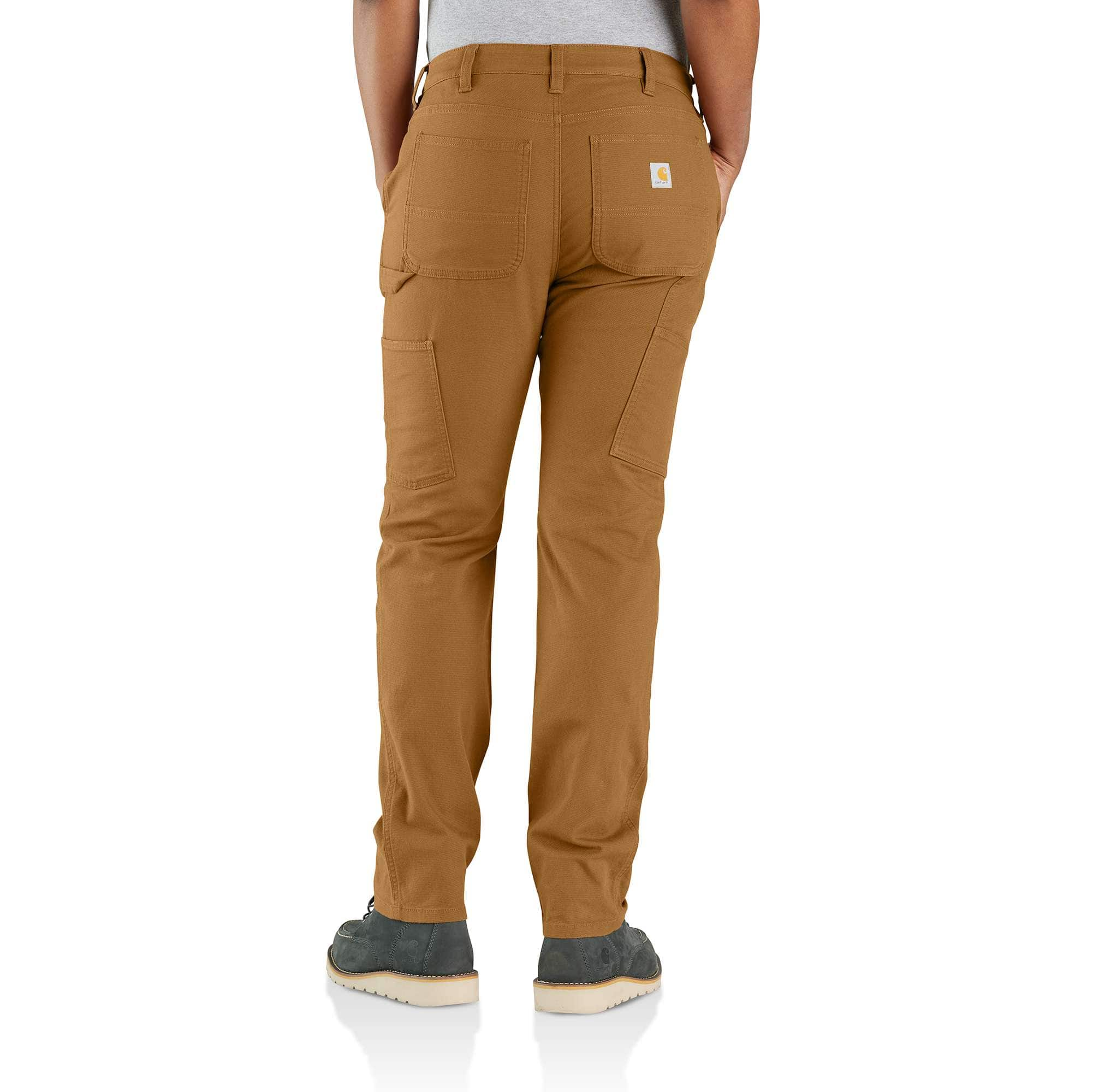 Additional thumbnail 2 of Women's Double-Front Pant - Relaxed Fit - Rugged Flex® - Canvas