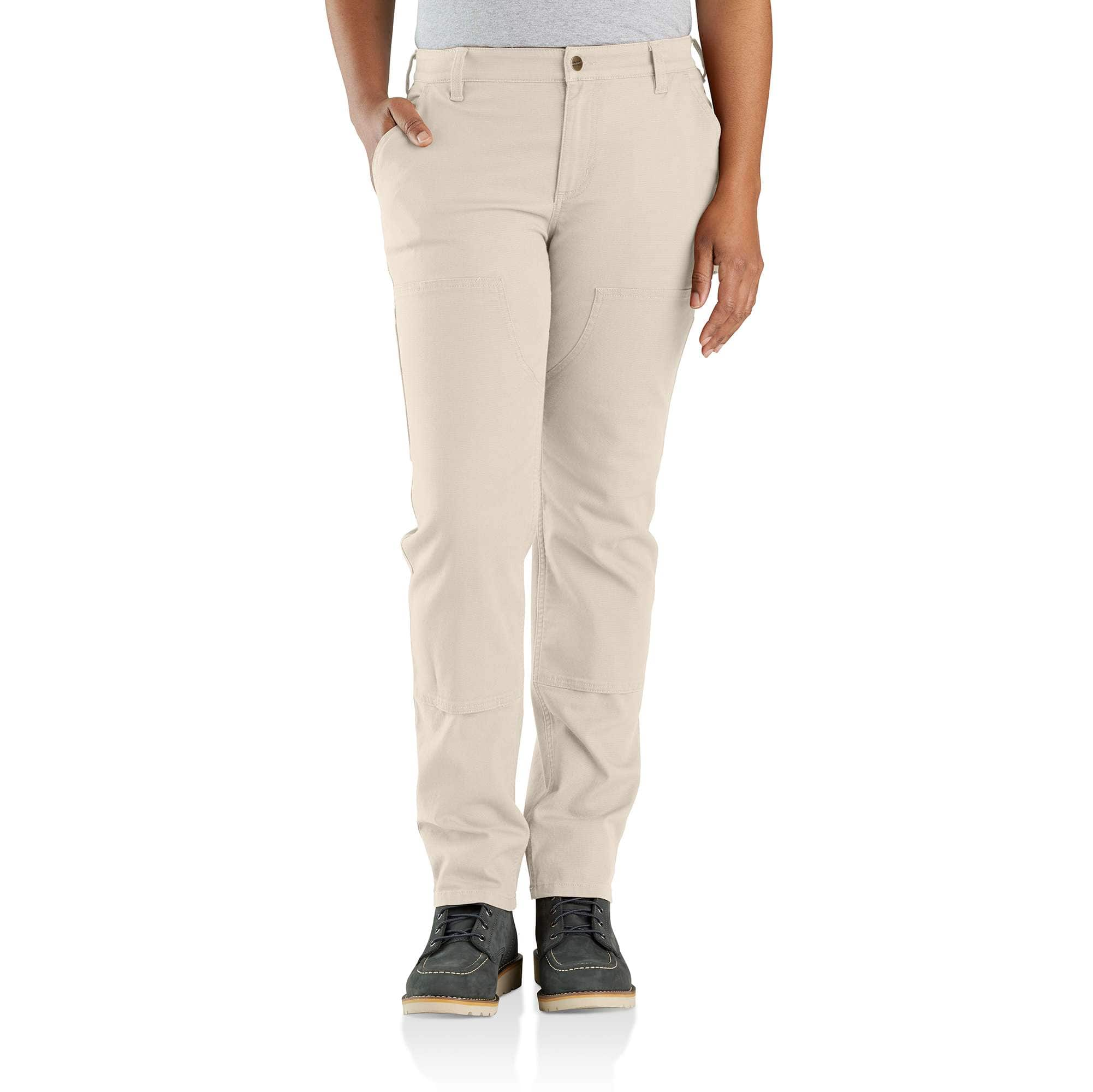 Additional thumbnail 1 of Women's Double-Front Pant - Relaxed Fit - Rugged Flex® - Canvas