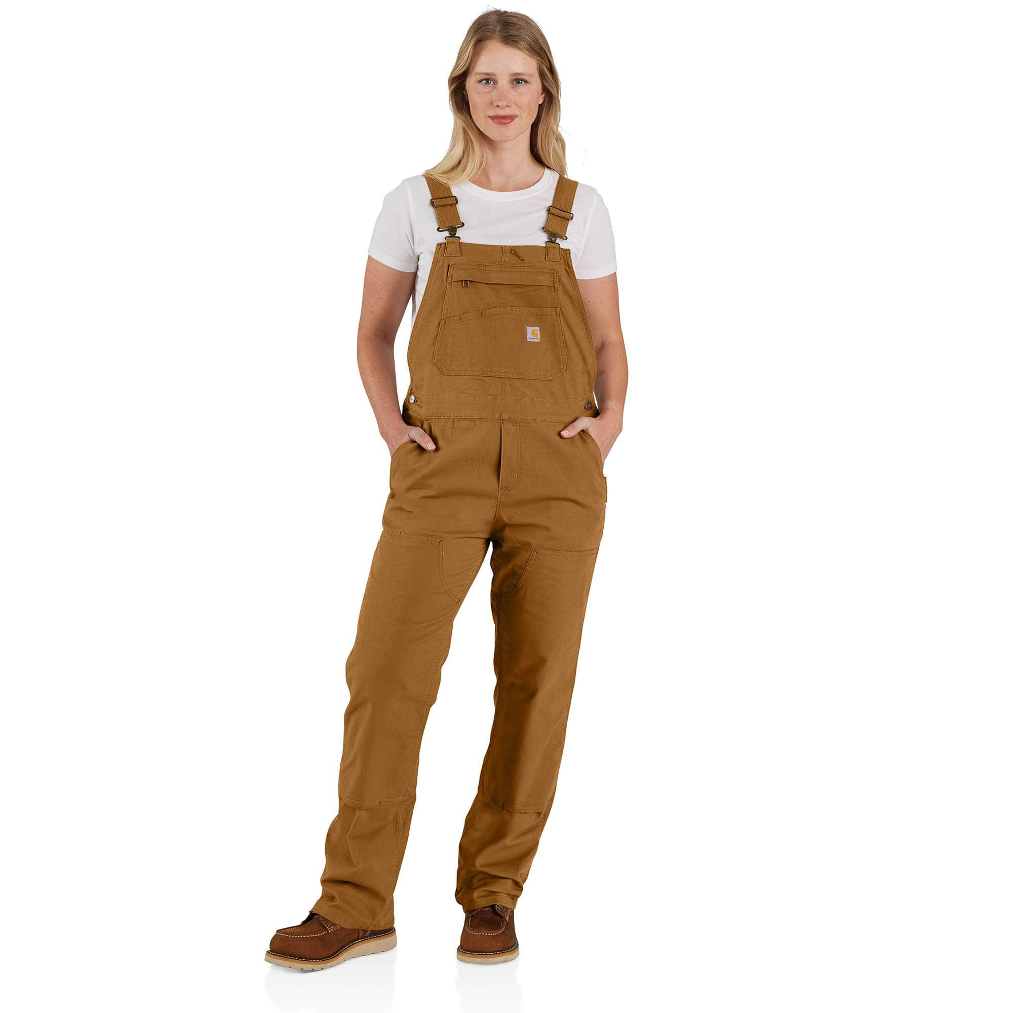 Women's Work Overall - Loose Fit - Canvas - Rugged Flex® - Double