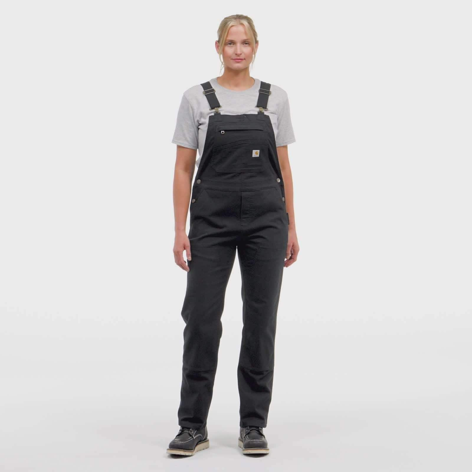 Additional thumbnail 2 of Women's Work Overall - Loose Fit - Canvas - Rugged Flex® - Double Knee